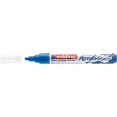Akril marker 2-3mm, Edding 5100 kék 