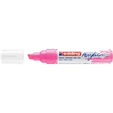 Akril marker 5-10mm, Edding 5000 neon rózsaszín 