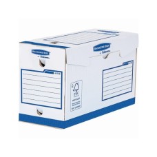 Archiváló doboz Extra erős, A4+, 150mm, Fellowes® Bankers Box Basic, 20 db/csomag, kék/fehér