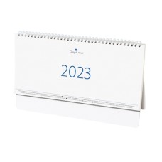 Asztali naptár Club álló fehér lapokkal 320 × 150 mm Dayliner 2023.