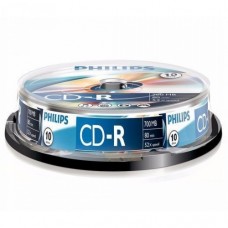 CD-R 700MB 52X cake box 10 db/doboz, Philips 