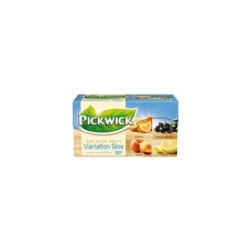 Fekete tea 20x1,5 g Pickwick Variációk II narancs, Fekete ribizli, őszibarack, citrom