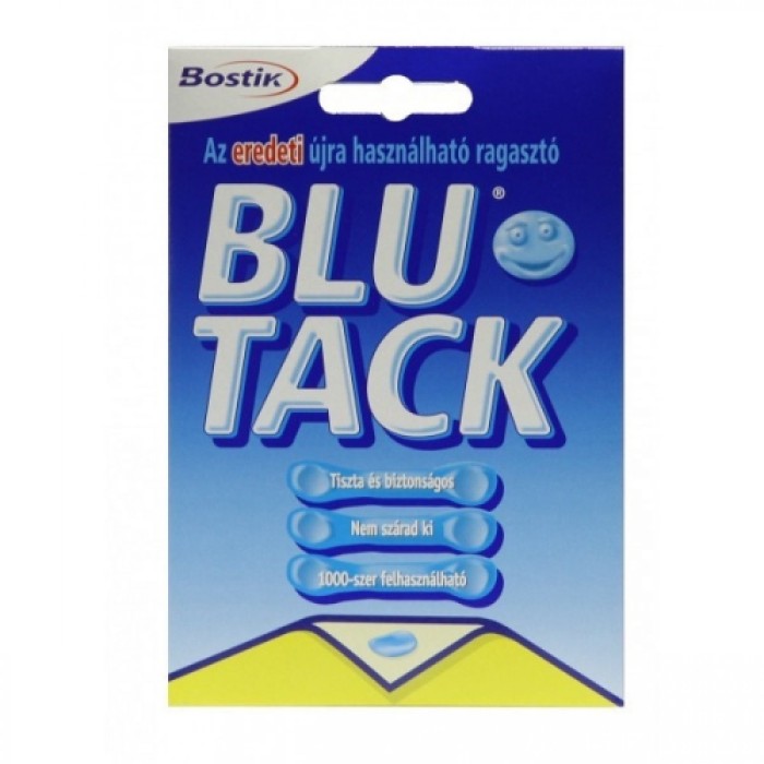 Gyurmaragasztó 60g. 55 kocka/csomag, Blu Tack 