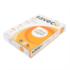 Másolópapír A4, 80g, újrahasznosított ISO 70 fehérségű  Saveco Orange Label 500ív/csomag,