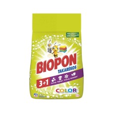 Mosópor 2,1 kg (35 mosás) színes ruhákhoz Biopon Takarékos