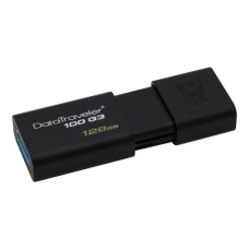 Pendrive 128Gb. USB 3.0 Kingston fekete 