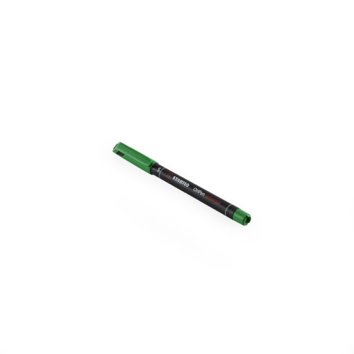 Permanent marker 0,4mm, STABILO OHPen S zöld
