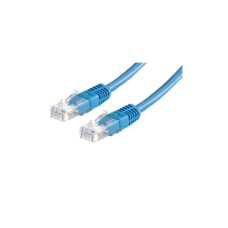 Kábel UTP CAT5e, 1m, Roline kék