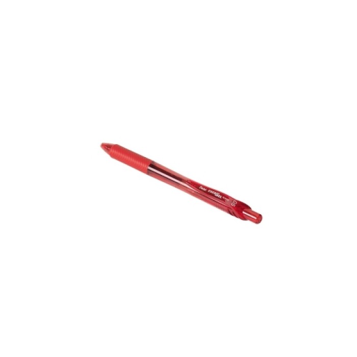 Rollertoll zselés 0,25mm, tűhegyű BLN105-BX, Pentel EnerGelX, írásszín piros