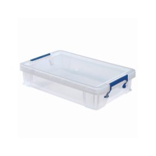 Tároló doboz, műanyag 5,5 liter, Fellowes® ProStore átlátszó