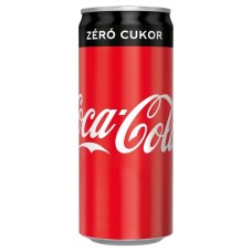 Üdítőital 0,33l Coca Cola Zero 24 db/csom