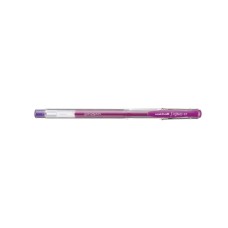 Zselés toll 0,5mm, Uni UM-100, írásszín lila